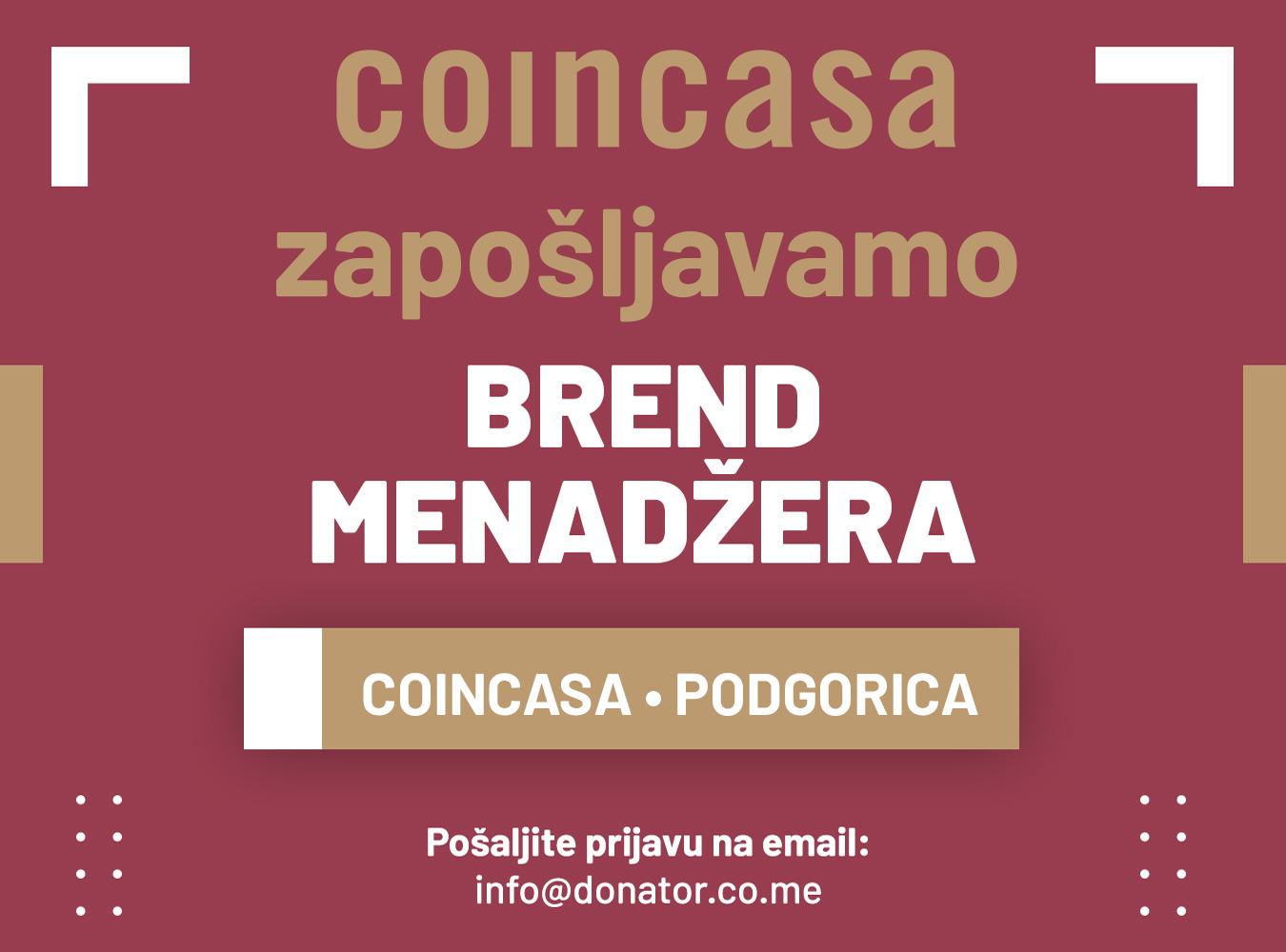 Brend menažer italijanskog brenda kućne galanterije COINCASA